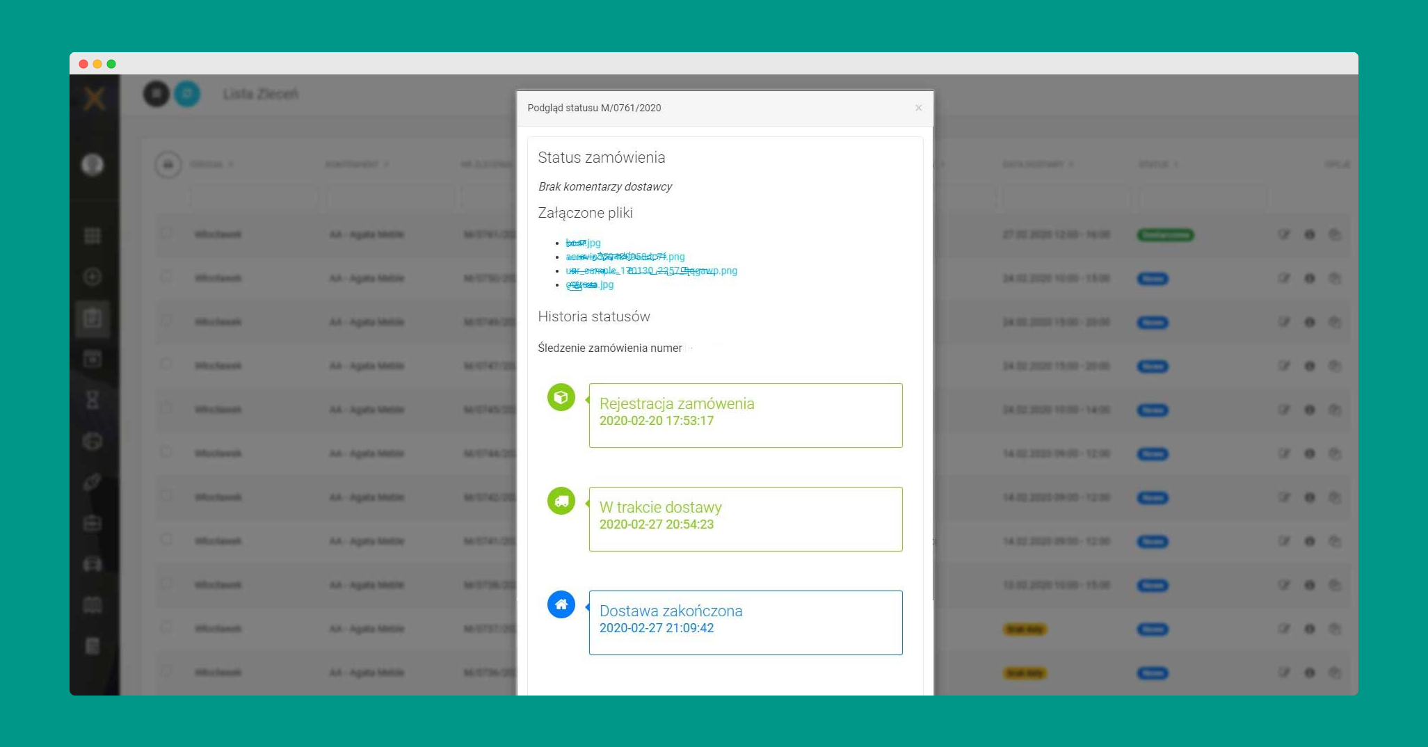 Expert Transport reporting dashboard
